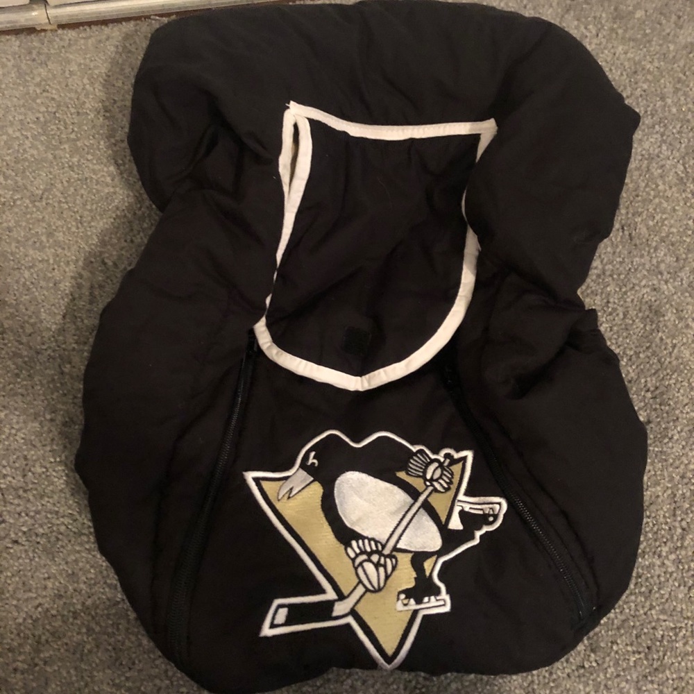 Pittsburgh penguins car seat cover